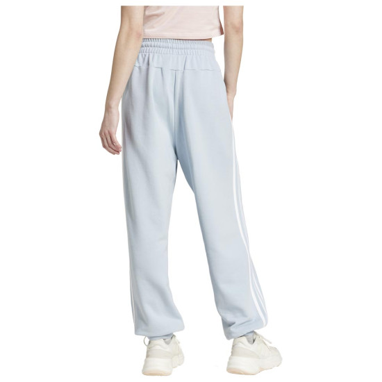Adidas Γυναικείο παντελόνι φόρμας Essentials 3-Stripes French Terry Loose-Fit Pants